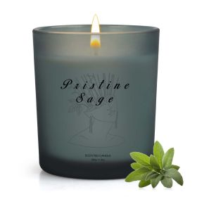 Sage Candle for Home Scented, Soy Wax Sage Candles Ideal Gifts for Women Birthday, Valentines Days, Christmas, 11.3oz